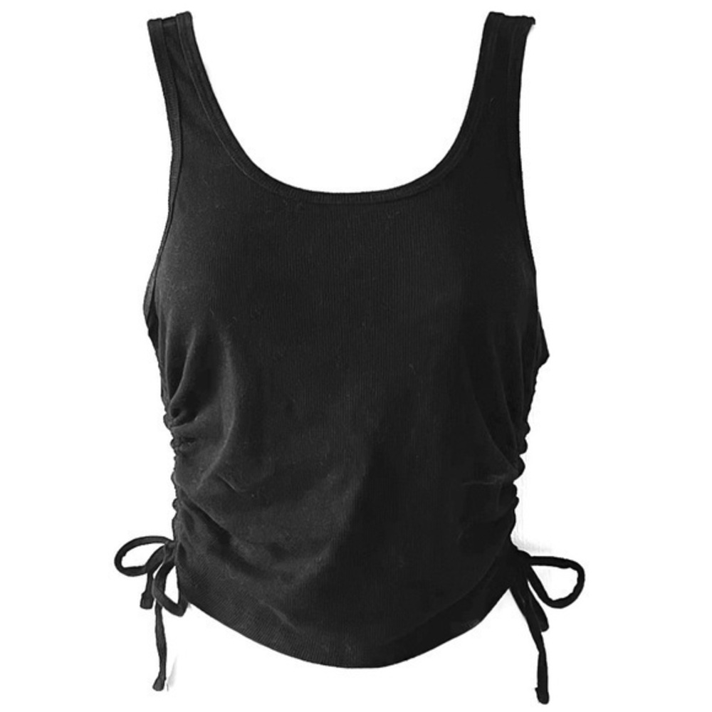 5 for $25! Ruched Side Ribbed Tank!